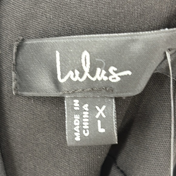 Lulus Heavenly Hues Black Maxi Dress size XLarge NWT - Picture 11 of 16